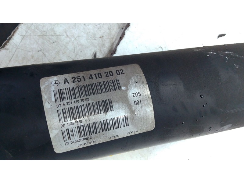 Recambio de cardan trasero para mercedes-benz clase r (w251, v251) r 320 cdi 4-matic (251.022, 251.122) referencia OEM IAM A2514