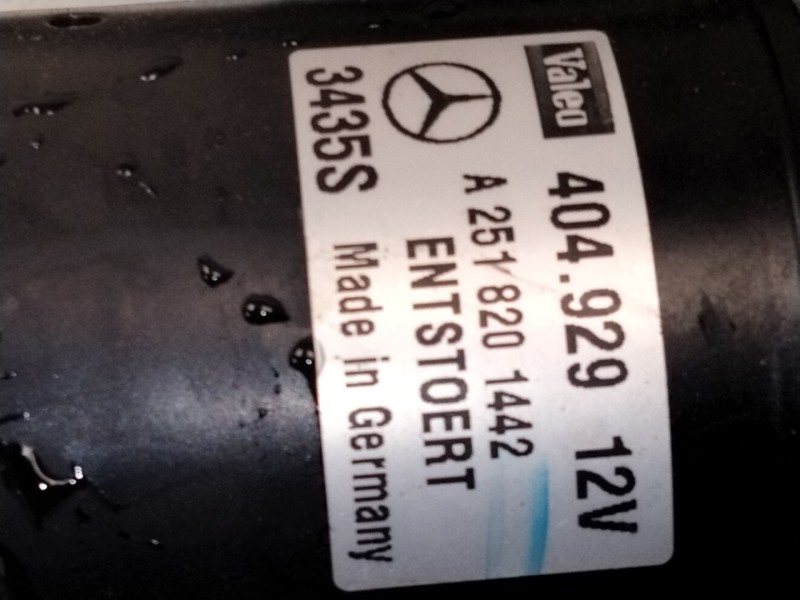 Recambio de motor limpia delantero para mercedes-benz clase r (w251, v251) r 320 cdi 4-matic (251.022, 251.122) referencia OEM I