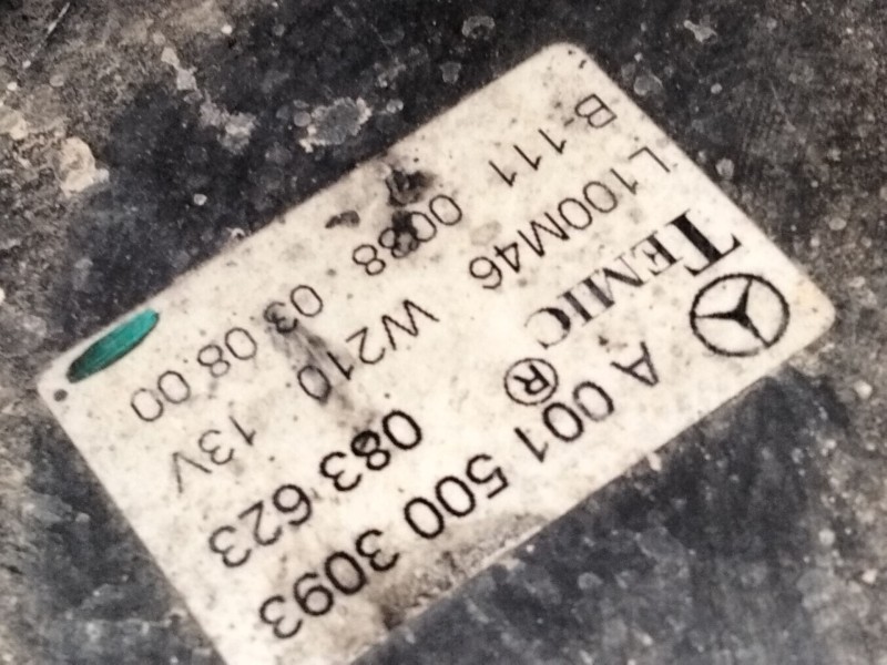 Recambio de electroventilador para mercedes-benz clase e (w210) e 220 cdi (210.006) referencia OEM IAM A0015003093  