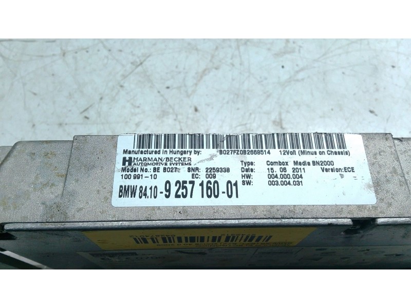 Recambio de modulo electronico para bmw x6 (e71, e72) xdrive 40 d referencia OEM IAM T8GBEB  