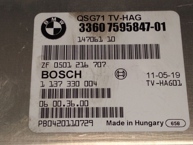 Recambio de modulo electronico para bmw x6 (e71, e72) xdrive 40 d referencia OEM IAM 7595847  