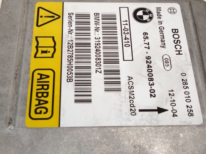 Recambio de modulo electronico para bmw x6 (e71, e72) xdrive 40 d referencia OEM IAM 9240083 0285010258 