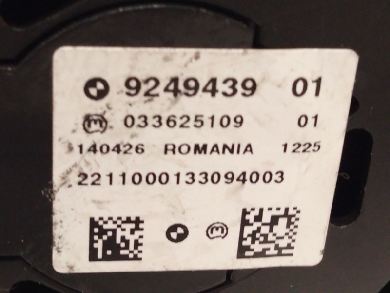 Recambio de mando multifuncion para bmw x6 (e71, e72) xdrive 40 d referencia OEM IAM 9249439  