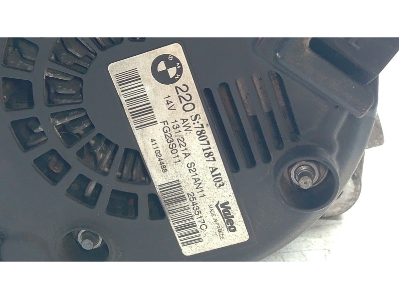 Recambio de alternador para bmw x6 (e71, e72) xdrive 40 d referencia OEM IAM 7807187AI03  