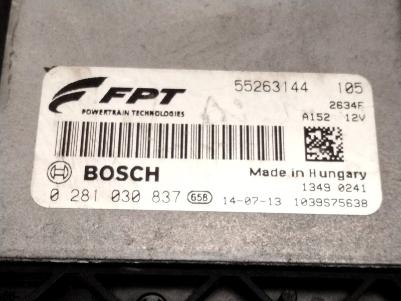 Recambio de centralita motor uce para fiat doblo cargo (263_) 1.6 d multijet referencia OEM IAM 55263144 0281030837 1039S75638