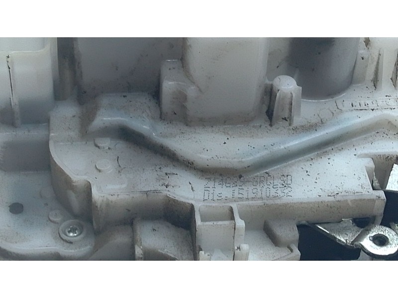 Recambio de cerradura puerta delantera derecha para fiat doblo cargo (263_) 1.6 d multijet referencia OEM IAM Z14G298RCLSD  