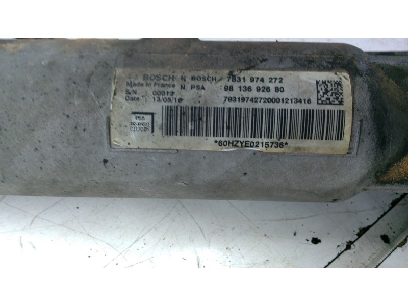 Recambio de caja direccion para citroën jumpy iii furgoneta (v_) 2.0 bluehdi 120 referencia OEM IAM 9813692690  