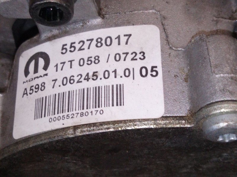 Recambio de motor completo para fiat tipo sedán (356_, 357_) 1.6 d (356sxg1b) referencia OEM IAM   