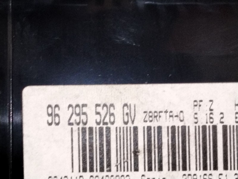 Recambio de mando calefaccion aire acondicionado para peugeot 607 (9d, 9u) 3.0 v6 24v referencia OEM IAM 96295526  