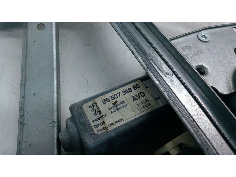 Recambio de elevalunas delantero derecho para peugeot 607 (9d, 9u) 3.0 v6 24v referencia OEM IAM   