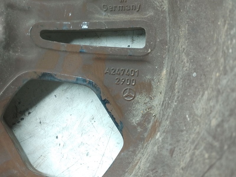 Recambio de llanta aluminio para mercedes-benz gla (h247) gla 200 (247.787) referencia OEM IAM A2474012900  