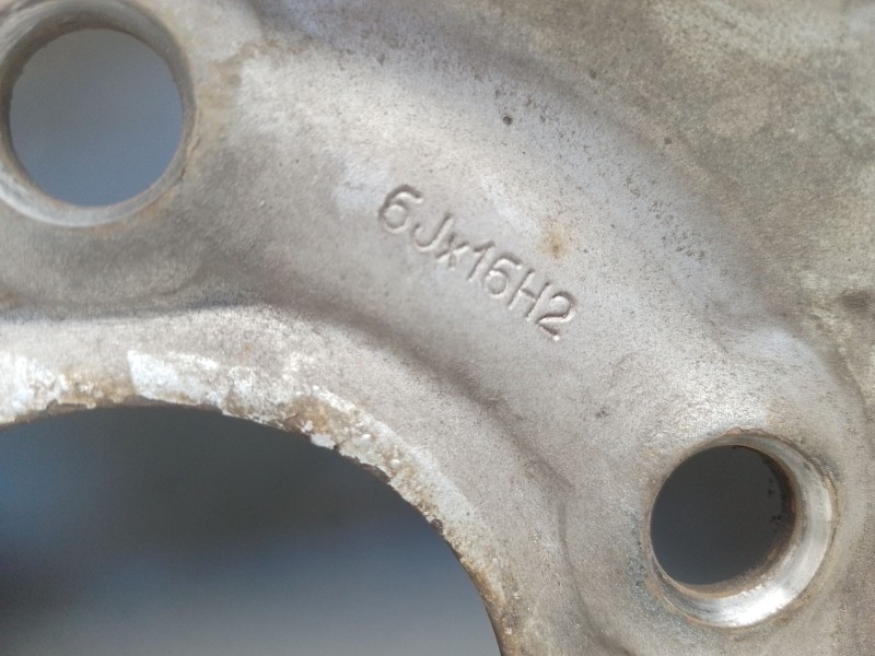 Recambio de llanta hierro para opel vivaro b autobús (x82) 1.6 cdti (06) referencia OEM IAM MWFR  