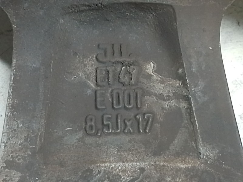 Recambio de llanta aluminio para mercedes-benz clase m (w163) ml 270 cdi (163.113) referencia OEM IAM A1634011702  