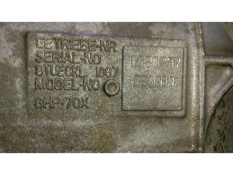 Recambio de caja cambios para bmw x6 (e71, e72) xdrive 40 d referencia OEM IAM 9HP70X  