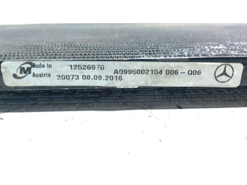 Recambio de condensador / radiador aire acondicionado para mercedes-benz clase s (w222, v222, x222) s 350 bluetec / d (222.132, 