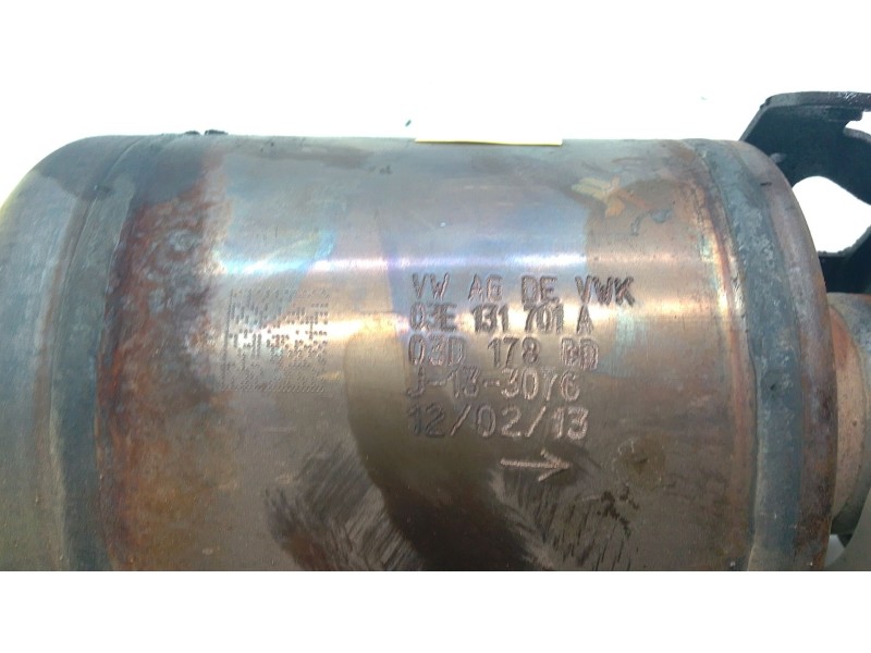 Recambio de catalizador reciclaje jaulas para skoda fabia ii (542) 1.2 12v referencia OEM IAM 03E131701A  