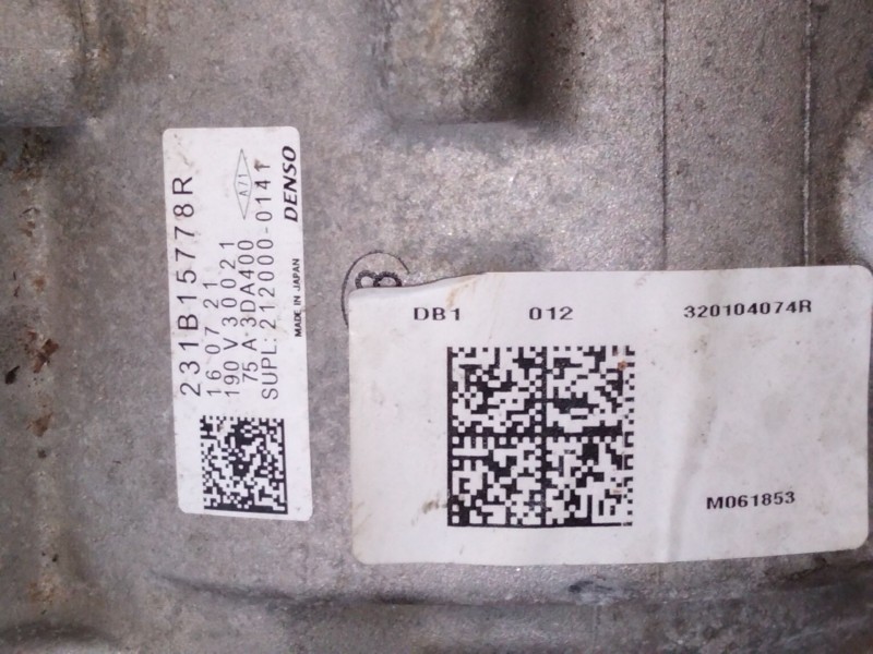 Recambio de caja cambios para renault captur ii (hf_) e-tech 160 referencia OEM IAM 321010016R  