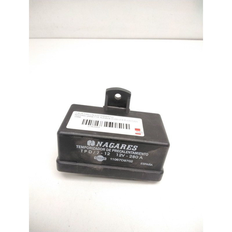 Recambio de caja precalentamiento para nissan vanette autobús (c22) 2.0 d (ulc22) referencia OEM IAM 11067D9702 TPD/712 