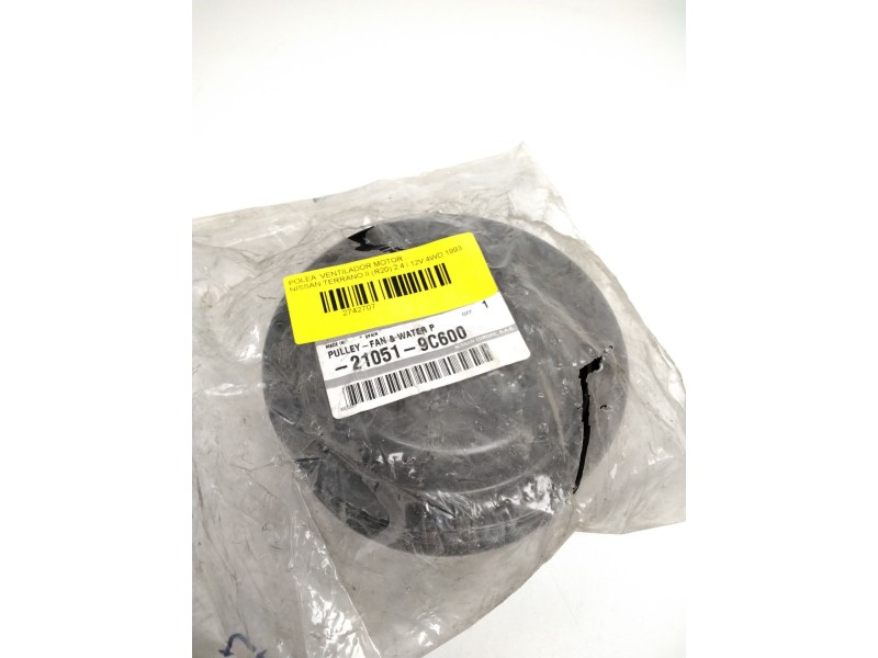 Recambio de polea ventilador motor para nissan terrano ii (r20) 2.4 i 12v 4wd referencia OEM IAM 210519C600  