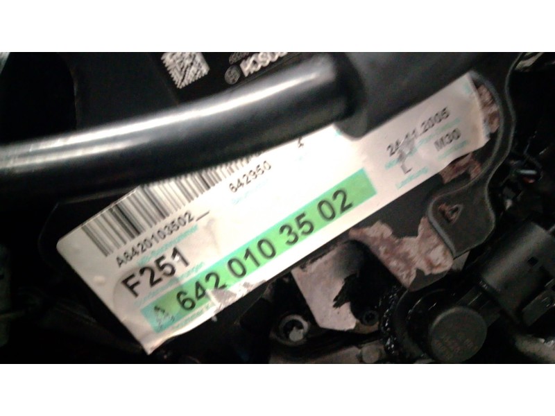 Recambio de motor completo para mercedes-benz clase r (w251, v251) r 320 cdi 4-matic (251.022, 251.122) referencia OEM IAM   