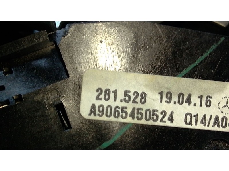 Recambio de mando intermitentes y limpia para mercedes-benz sprinter 3-t furgoneta (b906) 214 cdi (906.611, 906.613) referencia 