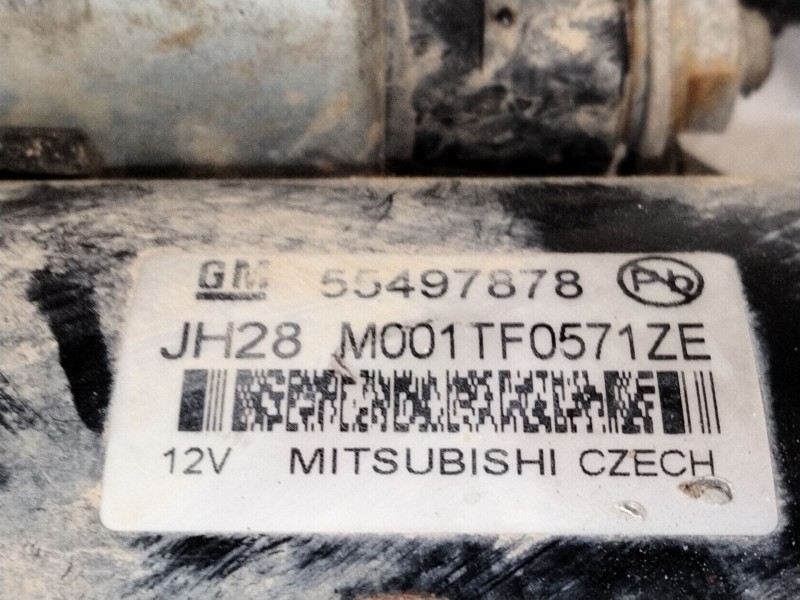 Recambio de motor arranque para opel astra k sports tourer excellence referencia OEM IAM 55497878  