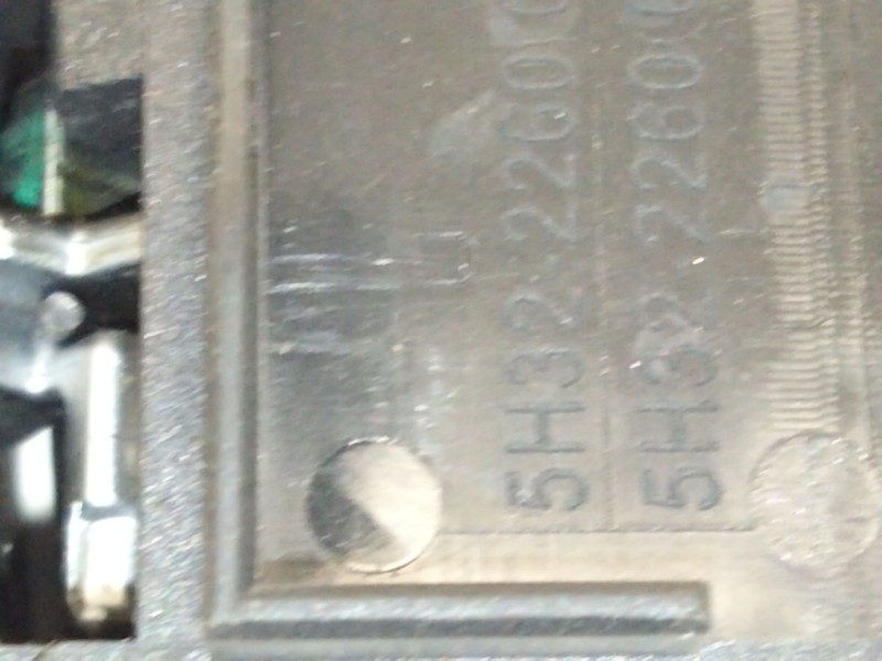 Recambio de maneta interior trasera derecha para land rover range rover sport i (l320) 3.6 d 4x4 referencia OEM IAM 5H3222600  