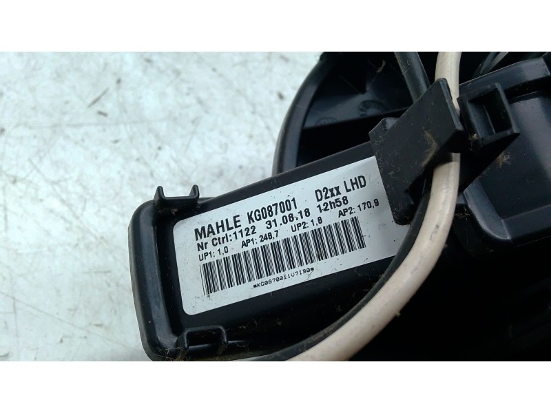 Recambio de motor calefaccion para opel astra k sports tourer excellence referencia OEM IAM   