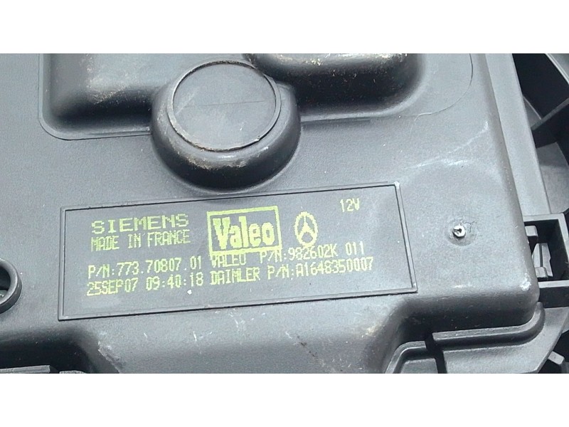 Recambio de motor calefaccion para mercedes-benz clase r (w251, v251) r 320 cdi 4-matic (251.022, 251.122) referencia OEM IAM A1