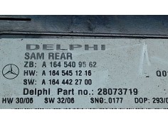 Recambio de modulo sam para mercedes-benz clase r (w251, v251) r 320 cdi 4-matic (251.022, 251.122) referencia OEM IAM A16454095 2