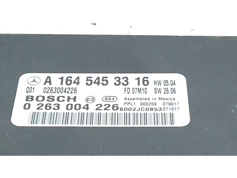 Recambio de unidad de control para mercedes-benz clase r (w251, v251) r 320 cdi 4-matic (251.022, 251.122) referencia OEM IAM A1