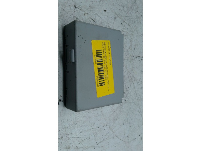 Recambio de unidad de control para mercedes-benz clase r (w251, v251) r 320 cdi 4-matic (251.022, 251.122) referencia OEM IAM A1