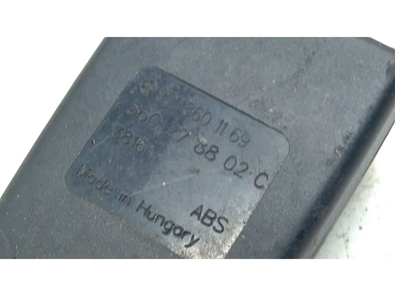 Recambio de enganche cinturon delantero central para mercedes-benz sprinter 3-t furgoneta (b906) 214 cdi (906.611, 906.613) refe