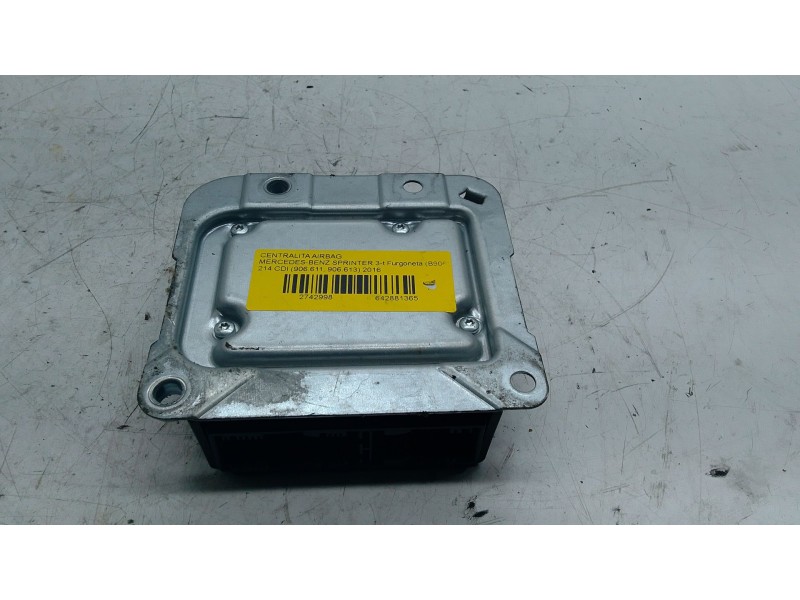 Recambio de centralita airbag para mercedes-benz sprinter 3-t furgoneta (b906) 214 cdi (906.611, 906.613) referencia OEM IAM A00