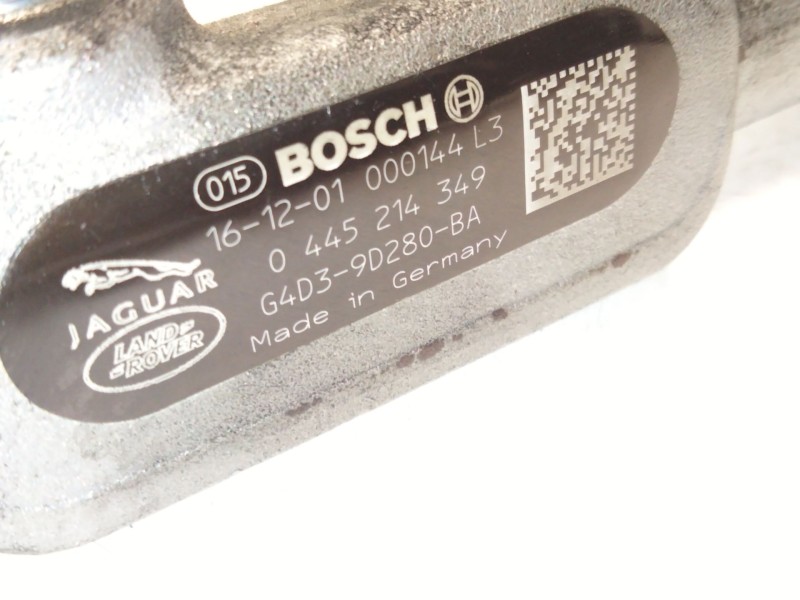 Recambio de rampa inyectora para land rover range rover velar (l560) 2.0 d240 sd4 4x4 referencia OEM IAM G4D39D280BA 0445214349 