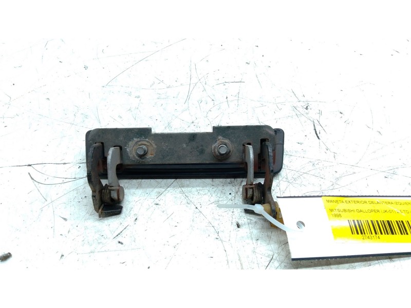 Recambio de maneta exterior delantera izquierda para mitsubishi galloper (jk-01) 2.5 td intercooler referencia OEM IAM   