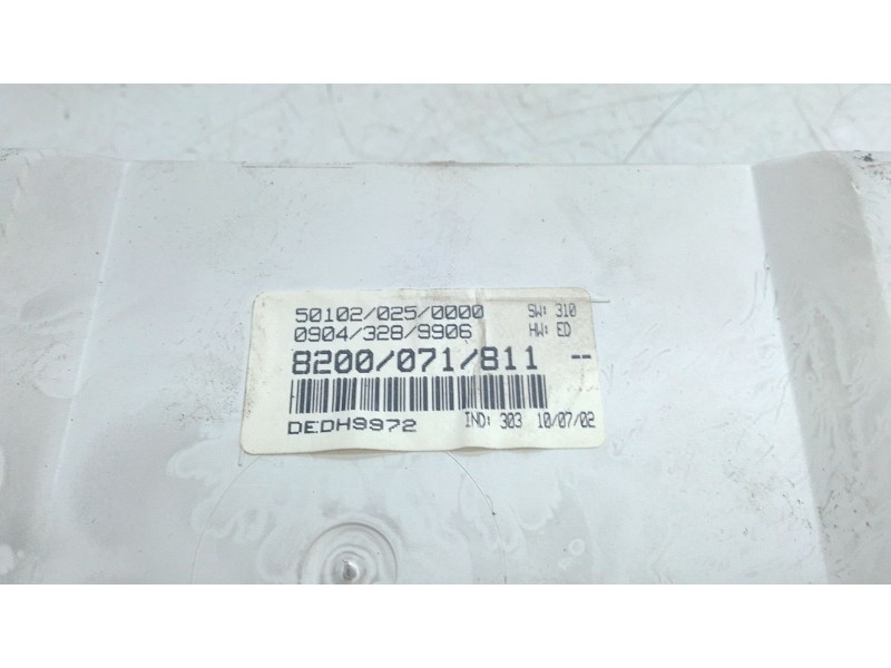 Recambio de cuadro instrumentos para renault megane scénic (ja0/1_) 1.6 16v (ja0b, ja04, ja11, ja00) referencia OEM IAM 82000718