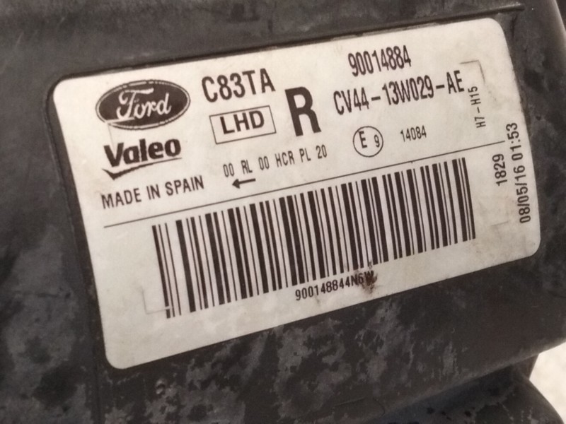 Recambio de faro derecho para ford kuga ii (dm2) 2.0 tdci referencia OEM IAM CV4413W029AE  