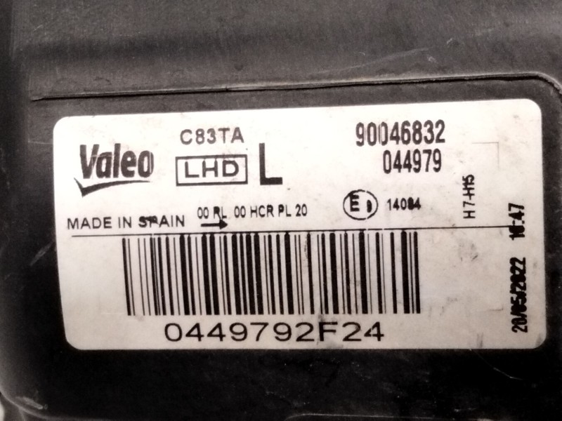 Recambio de faro izquierdo para ford kuga ii (dm2) 2.0 tdci referencia OEM IAM 90046832  