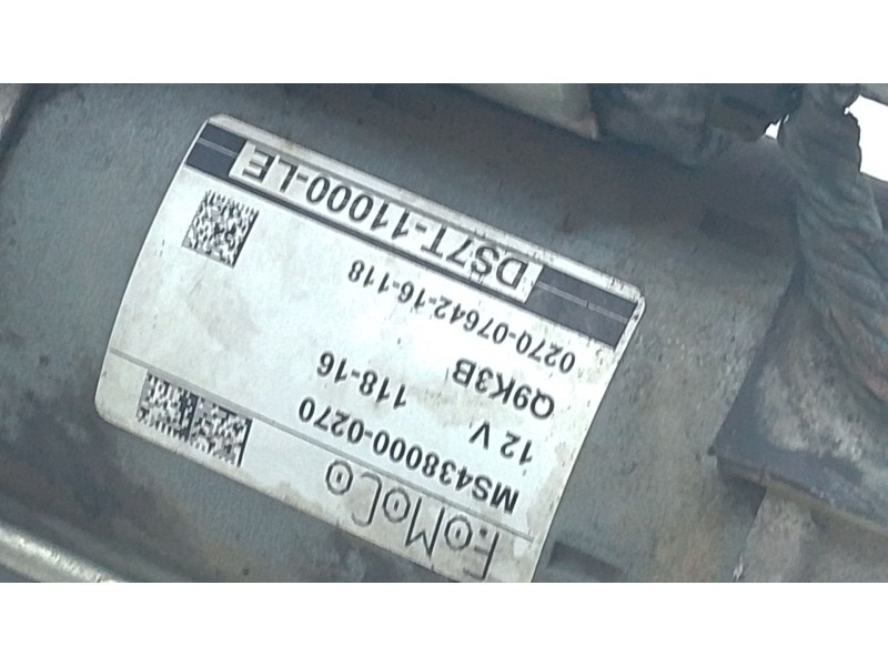 Recambio de motor arranque para ford kuga ii (dm2) 2.0 tdci referencia OEM IAM DS7T11000LE  