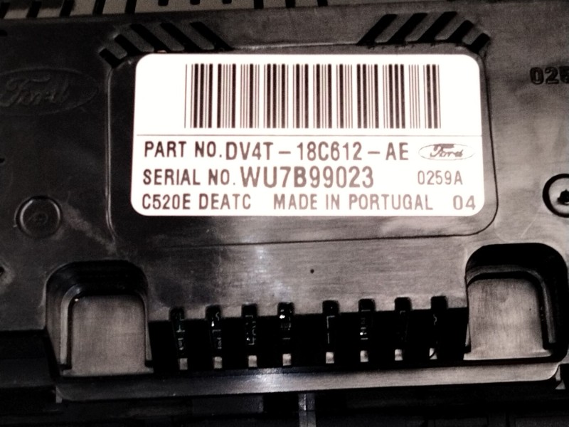 Recambio de mando calefaccion aire acondicionado para ford kuga ii (dm2) 2.0 tdci referencia OEM IAM DV4T18C612AE  