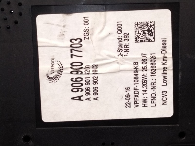 Recambio de cuadro instrumentos para mercedes-benz sprinter 3-t furgoneta (b906) 214 cdi (906.611, 906.613) referencia OEM IAM A