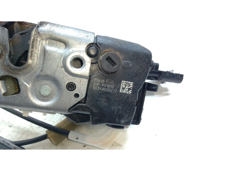 Recambio de cerradura puerta delantera izquierda para peugeot partner furgoneta/monovolumen 1.6 hdi 90 referencia OEM IAM 5034A0