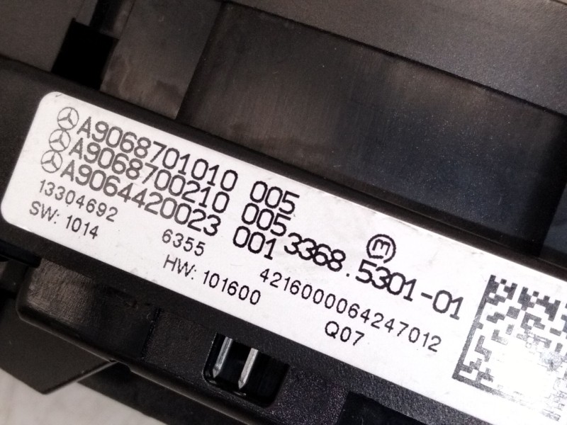 Recambio de warning para mercedes-benz sprinter 3-t furgoneta (b906) 214 cdi (906.611, 906.613) referencia OEM IAM A9068701010  
