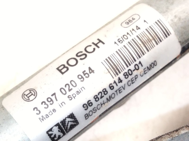 Recambio de motor limpia delantero para peugeot partner furgoneta/monovolumen 1.6 hdi 90 referencia OEM IAM 9682861480 339602095