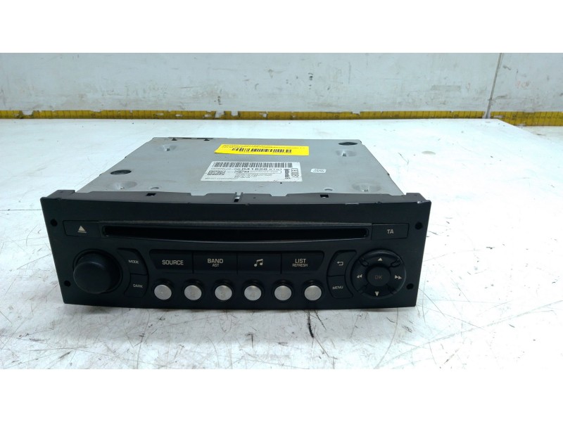 Recambio de sistema audio / radio cd para peugeot partner furgoneta/monovolumen 1.6 hdi 90 referencia OEM IAM 98041626XT01  