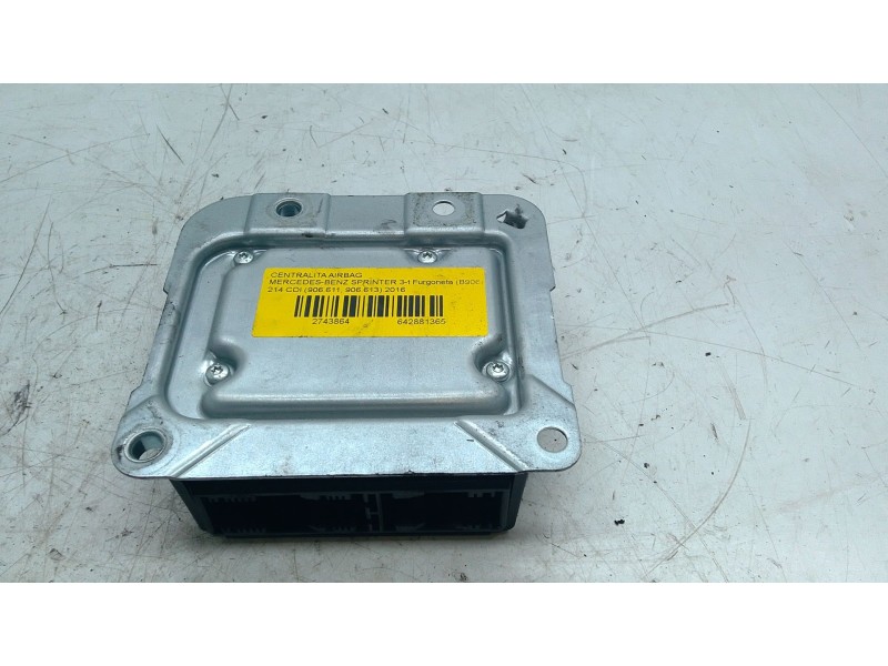 Recambio de centralita airbag para mercedes-benz sprinter 3-t furgoneta (b906) 214 cdi (906.611, 906.613) referencia OEM IAM   