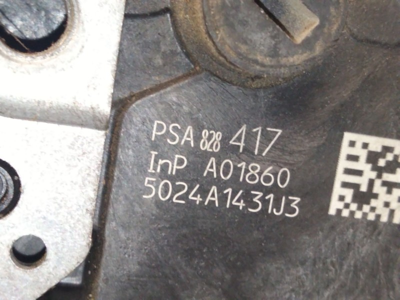 Recambio de cerradura puerta trasera izquierda para peugeot partner furgoneta/monovolumen 1.6 hdi 90 referencia OEM IAM 828417  