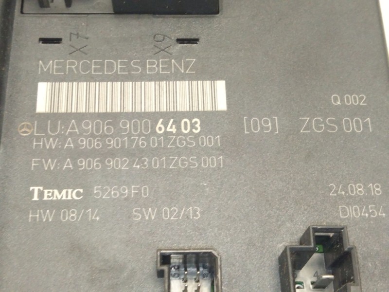 Recambio de modulo electronico para mercedes-benz sprinter 3-t furgoneta (b906) 214 cdi (906.611, 906.613) referencia OEM IAM A9