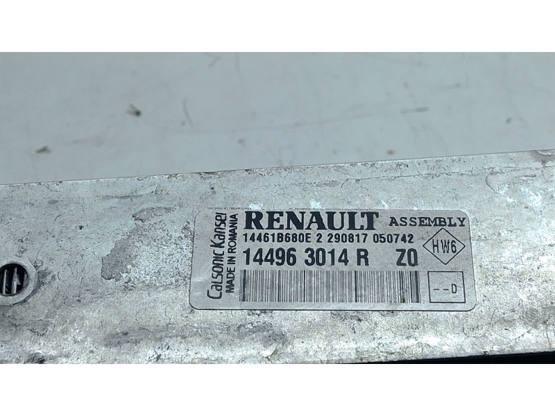 Recambio de intercooler para dacia sandero ii (b8_) tce 90 (b8m1, b8ma) referencia OEM IAM   